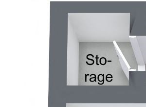 B